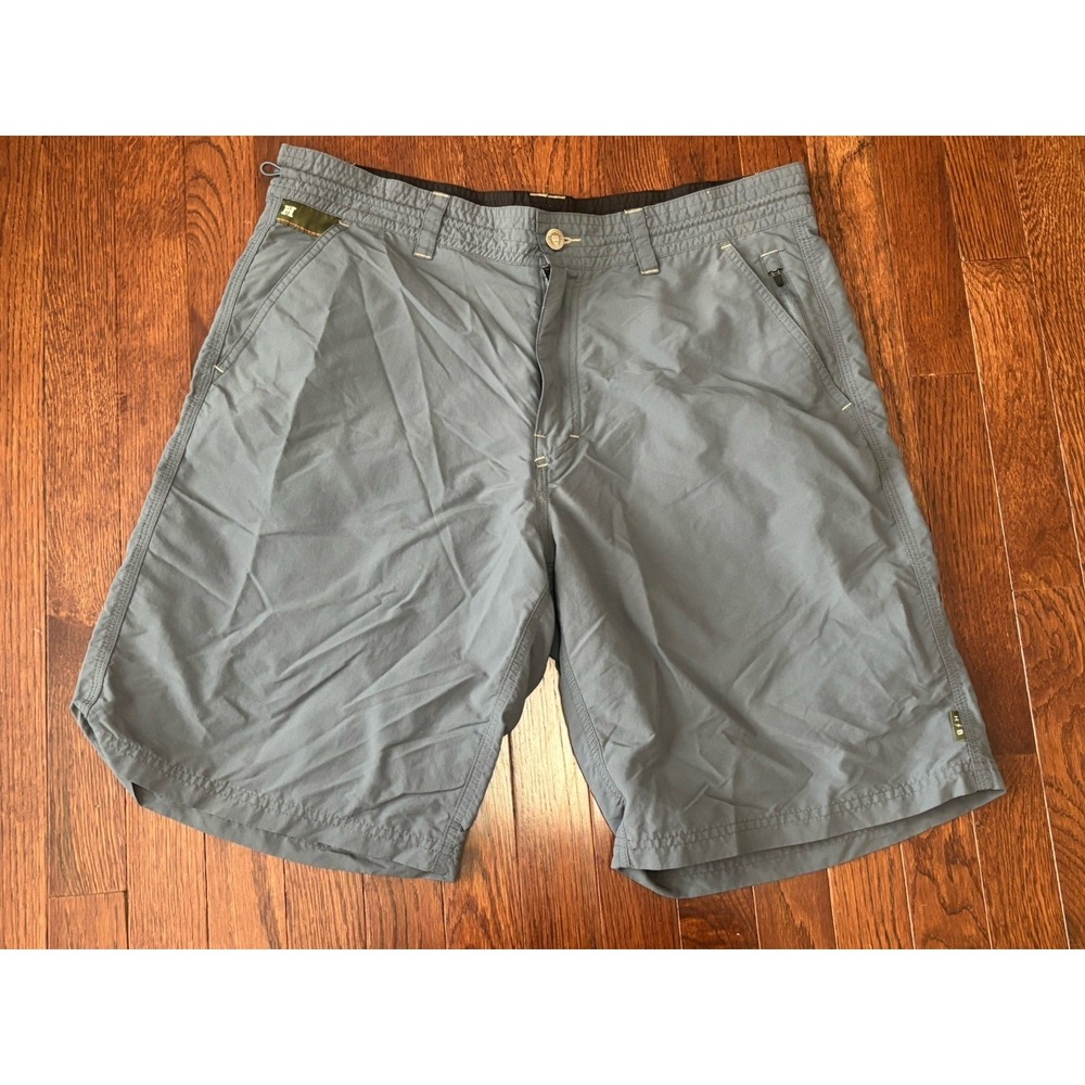 Howler Brothers Blue Nylon Unlined Mens Boardshort Size‎ 35